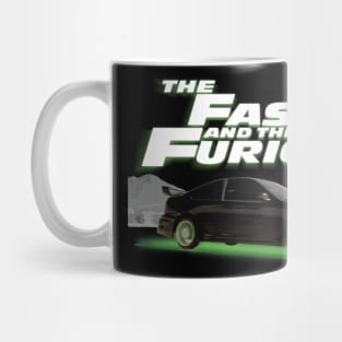 Fast Family EG Si Coupe Neon Mug